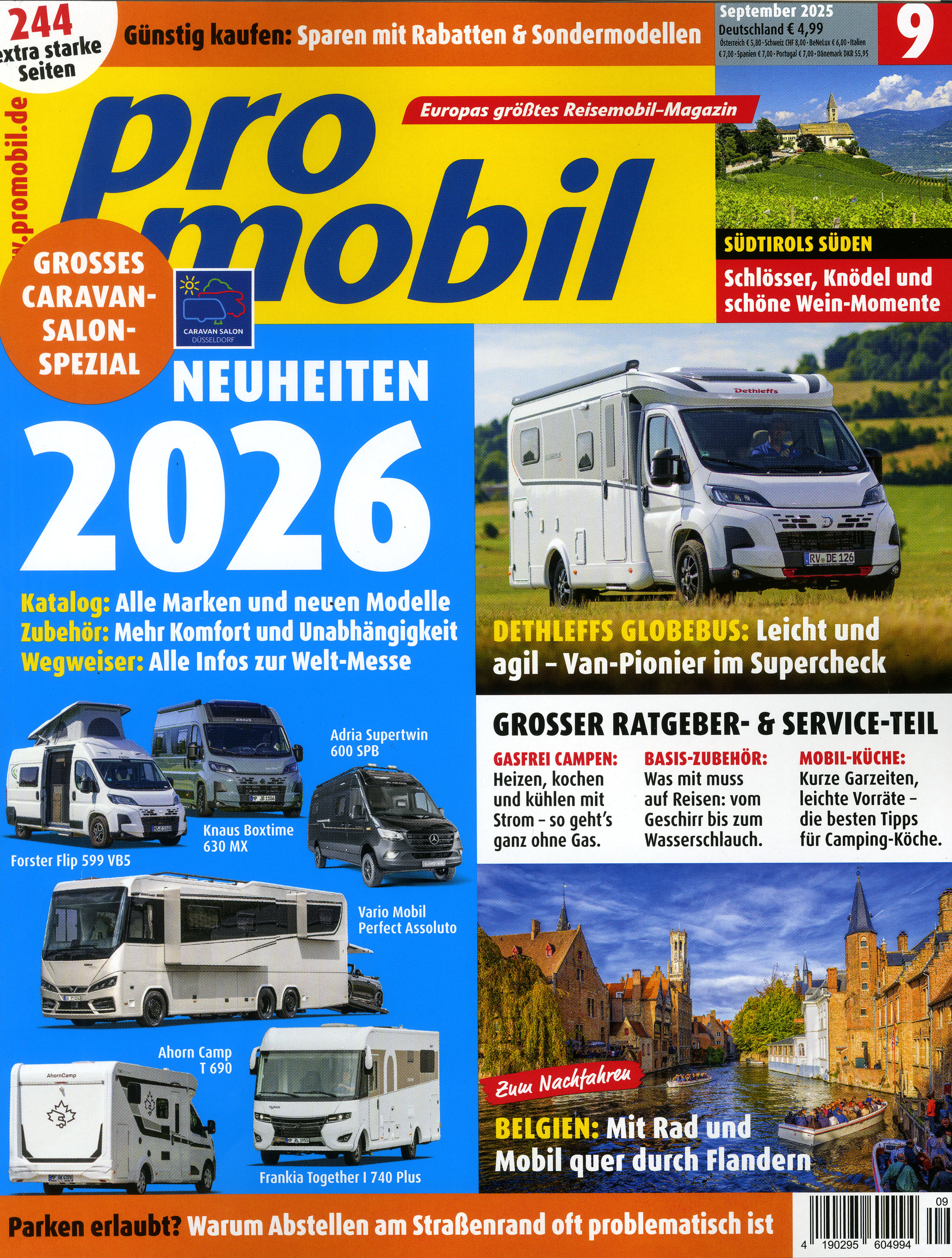 promobil -Halbjahresabo als Geschenk