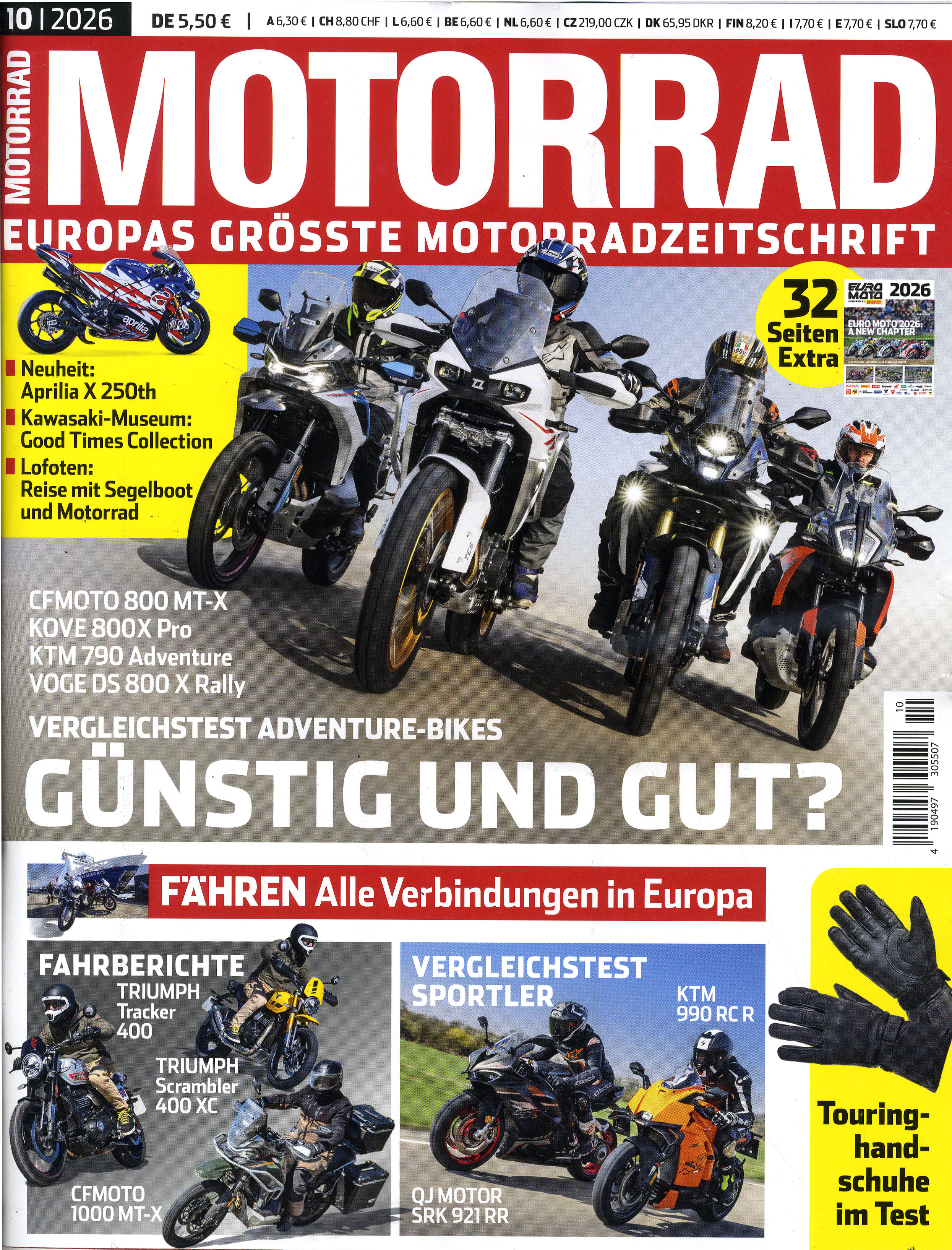 MOTORRAD -Geschenkabo