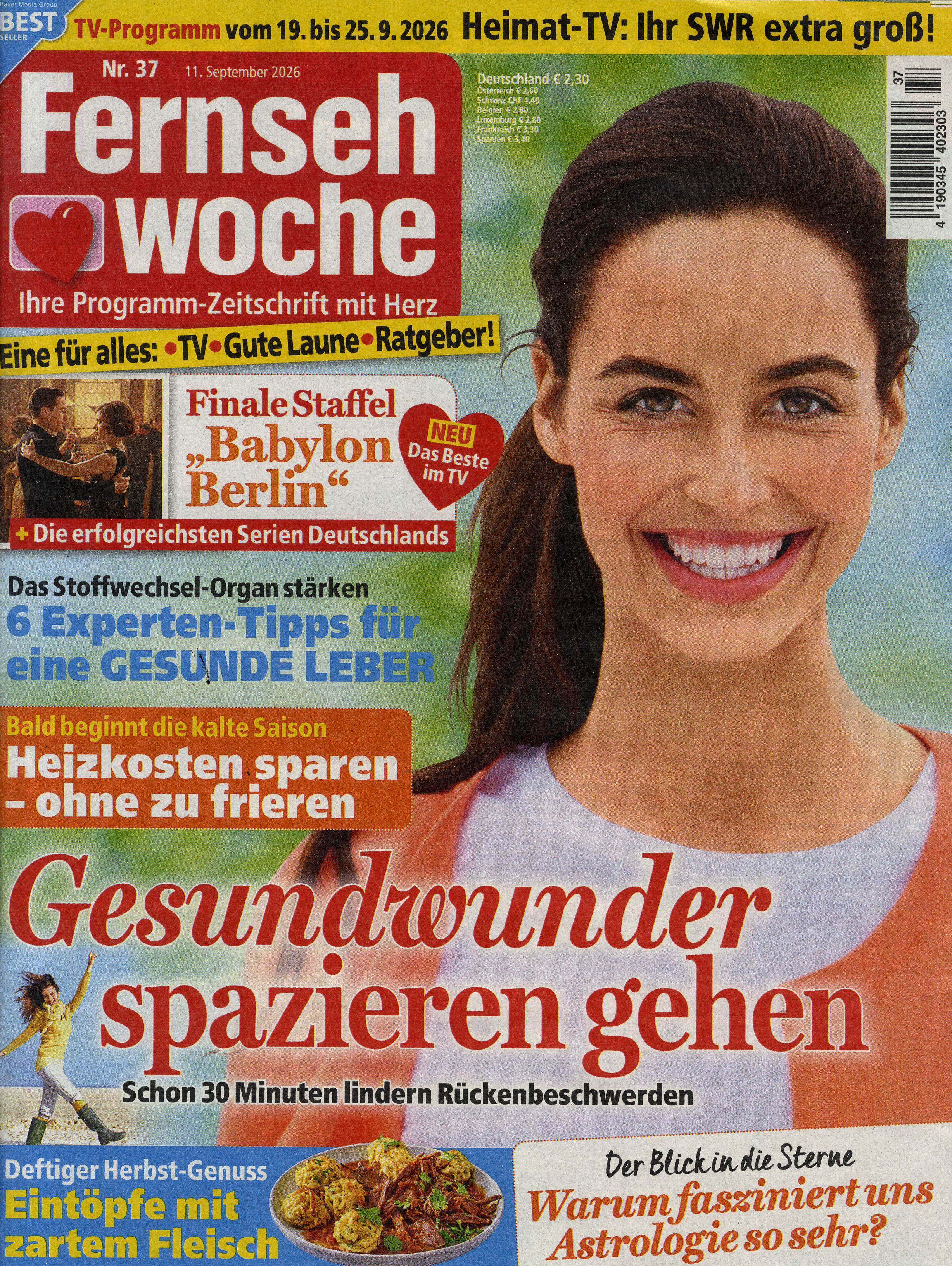 Fernsehwoche - Geschenkabo