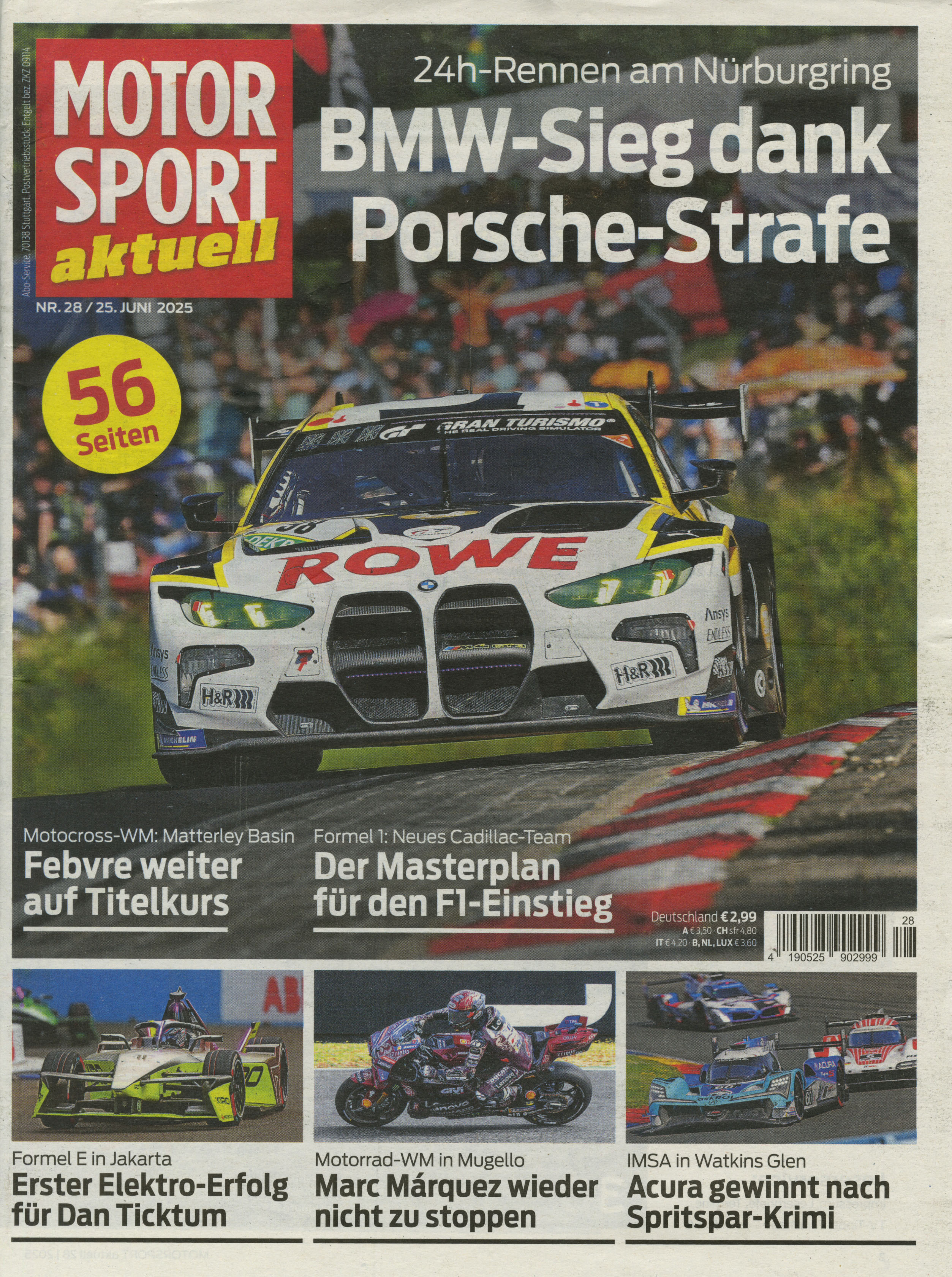 MOTORSPORT aktuell Wunschabo