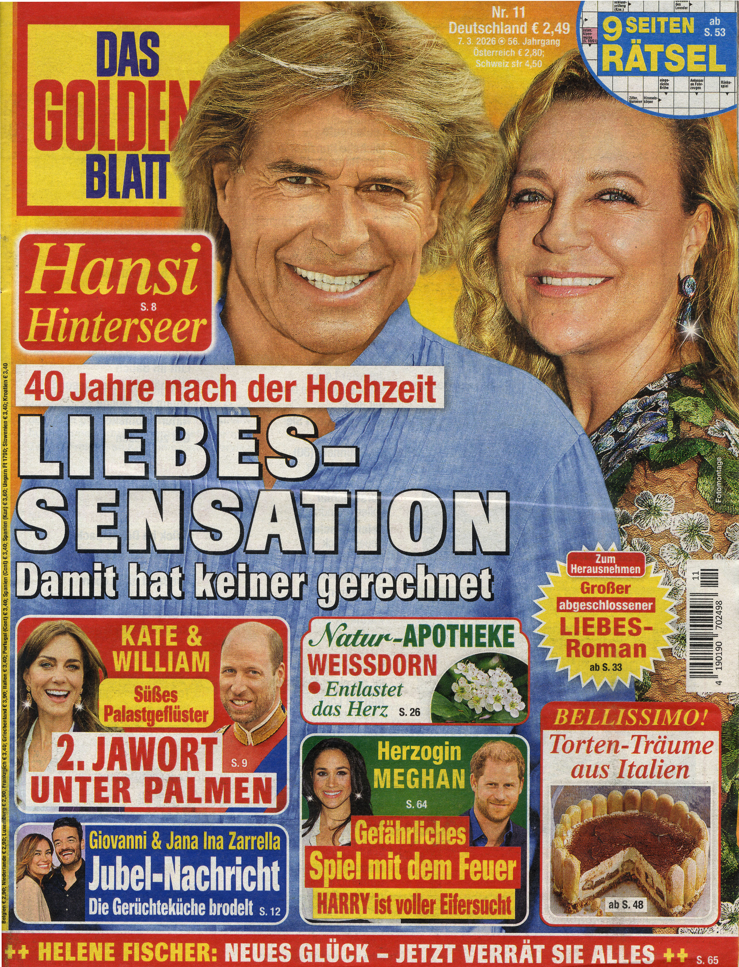 DAS GOLDENE BLATT-Wunschabo