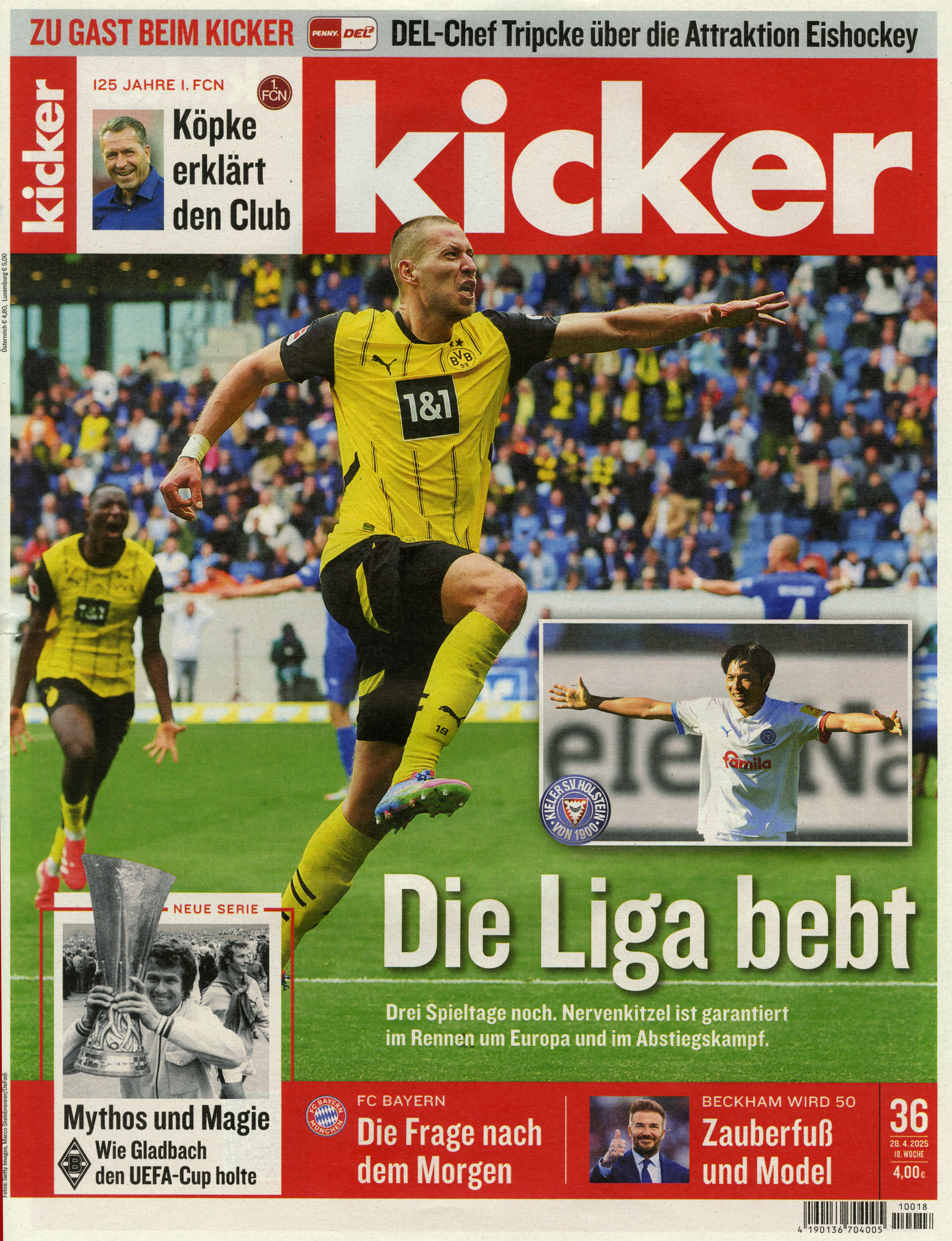 kicker -Halbjahresabo