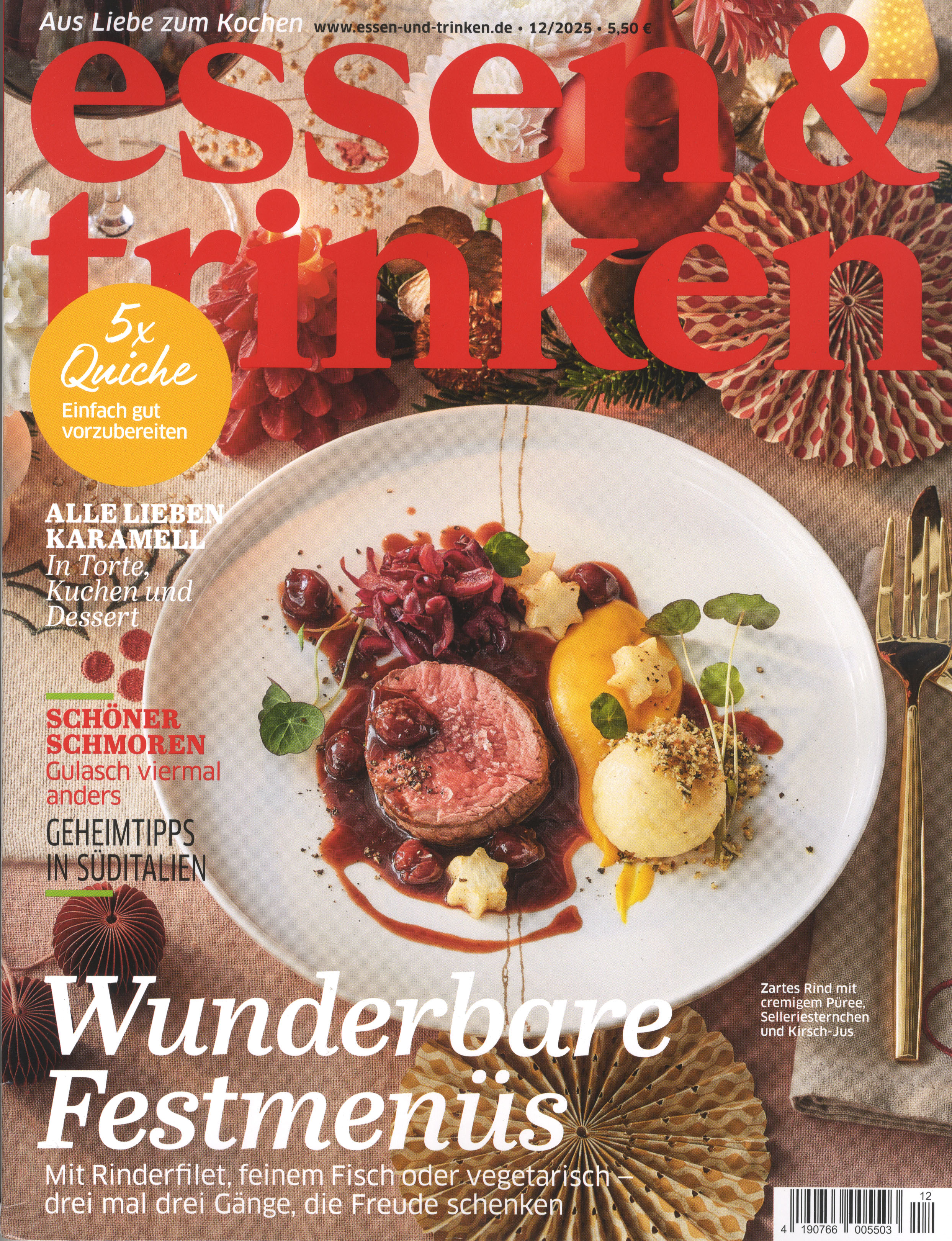 essen & trinken - Halbjahresabo als Geschenk