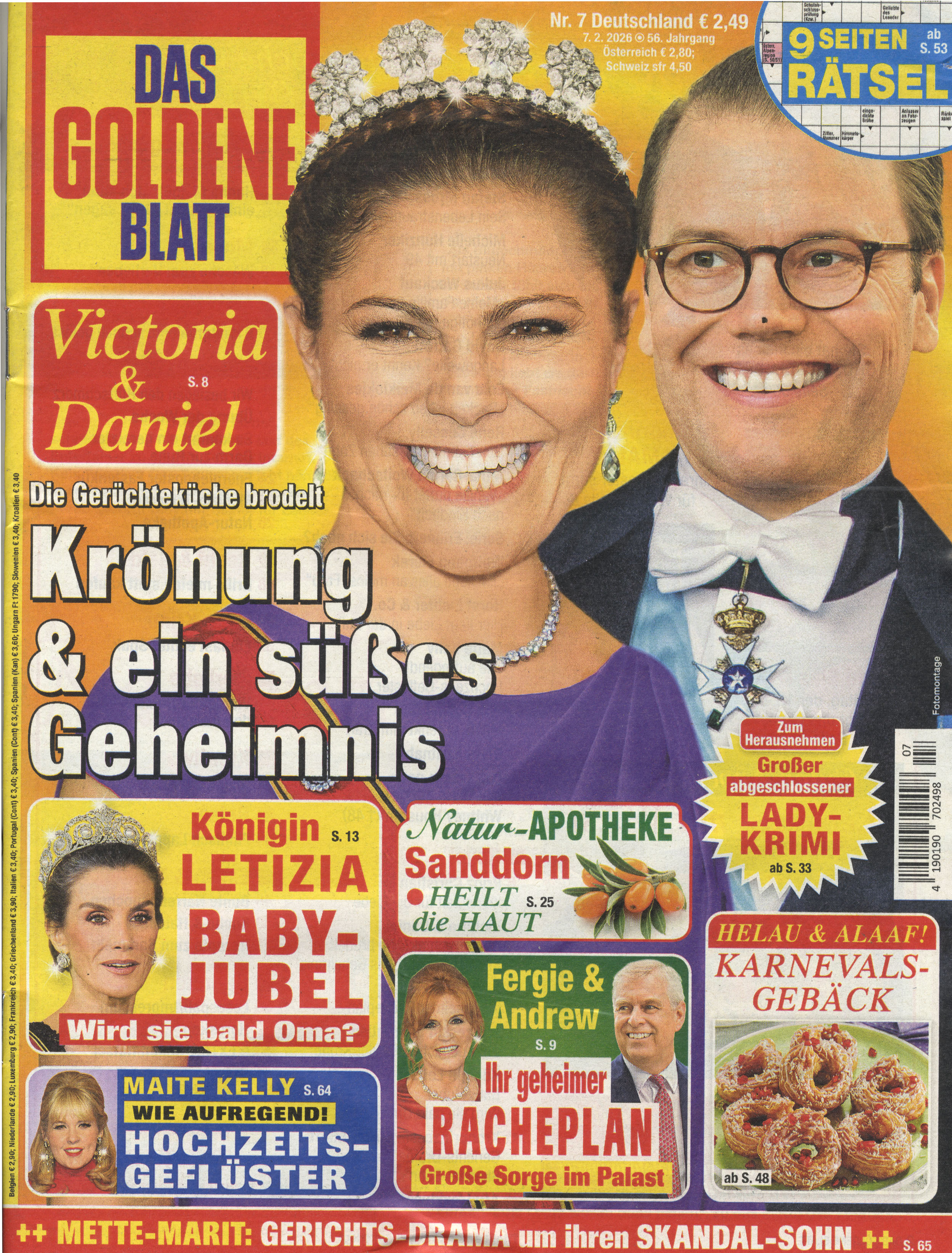 DAS GOLDENE BLATT-Wunschabo