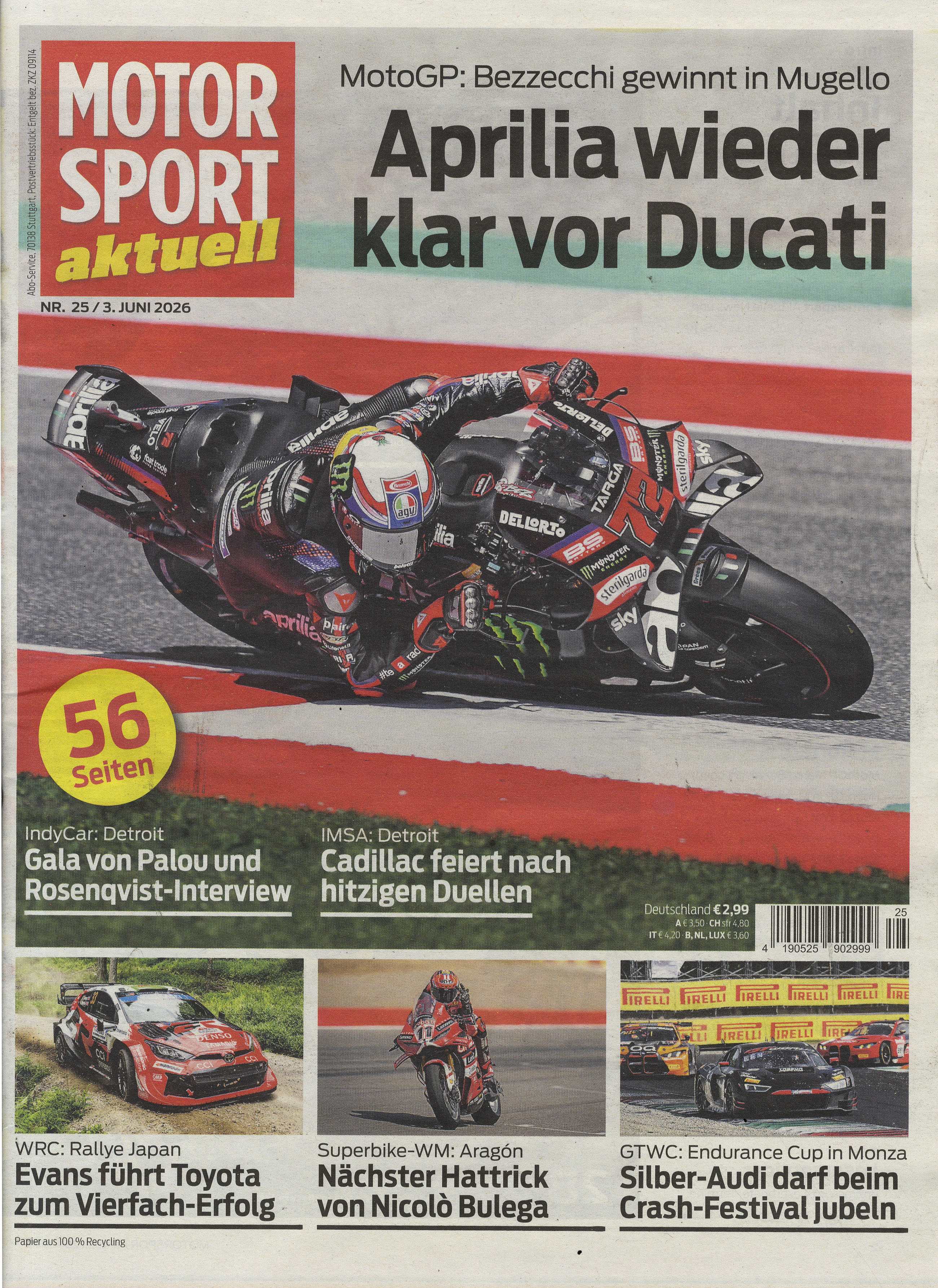 MOTORSPORT aktuell Wunschabo