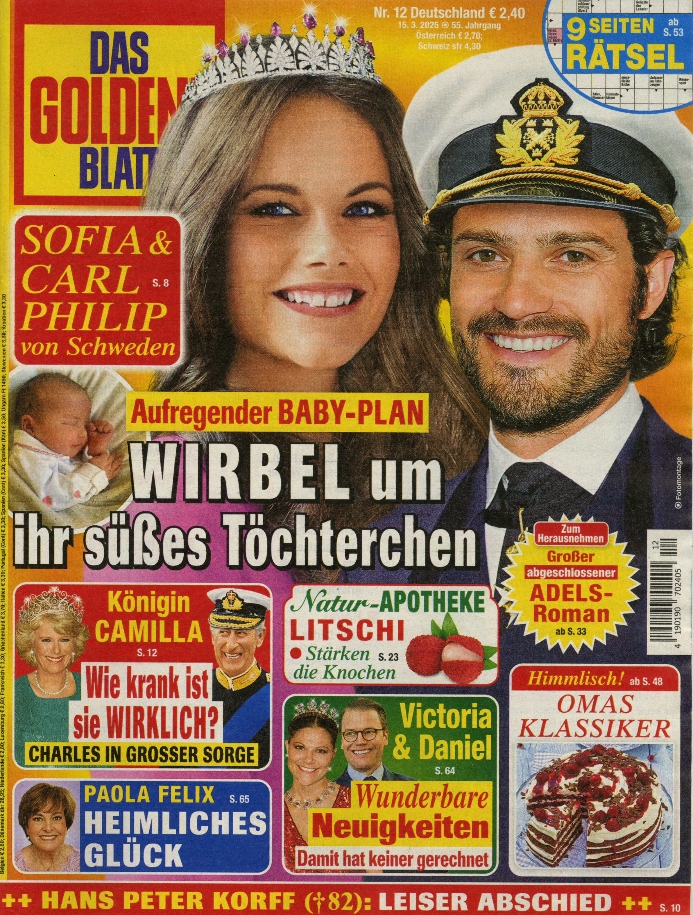 DAS GOLDENE BLATT-Wunschabo