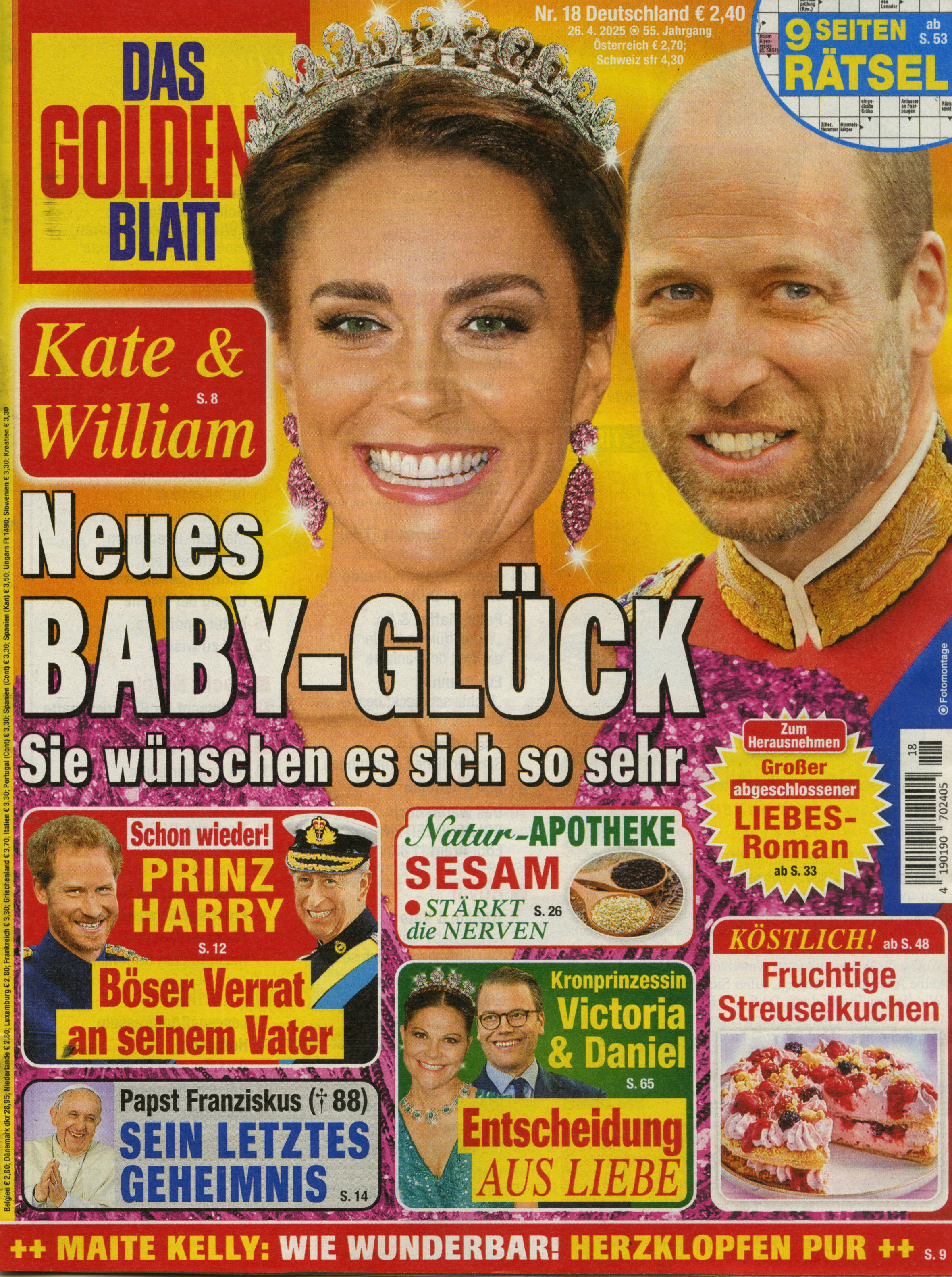 DAS GOLDENE BLATT-Wunschabo