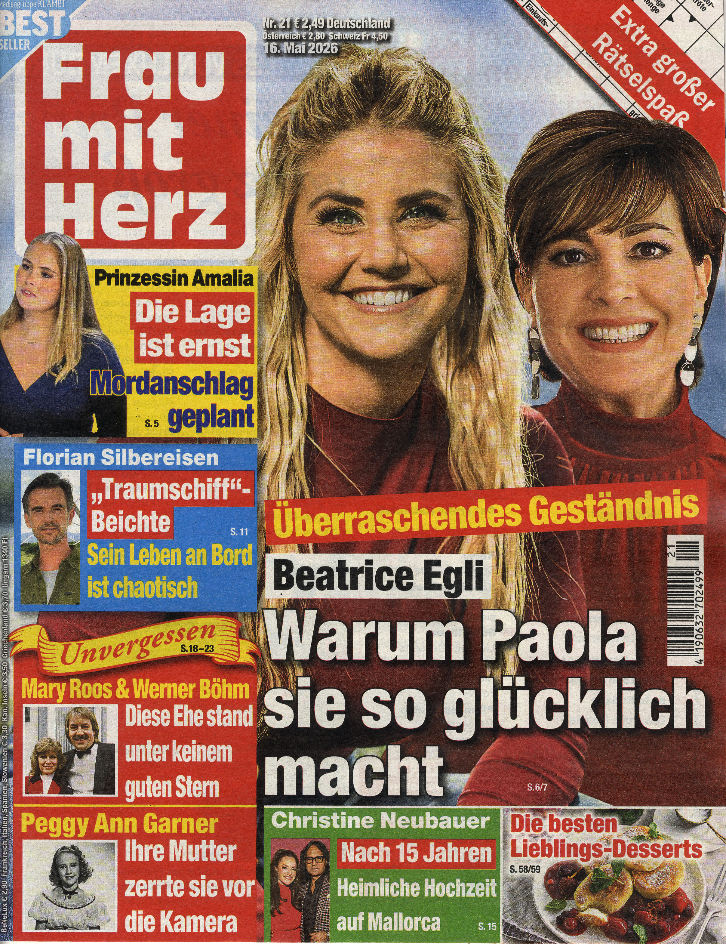 Frau mit Herz -Geschenkabo
