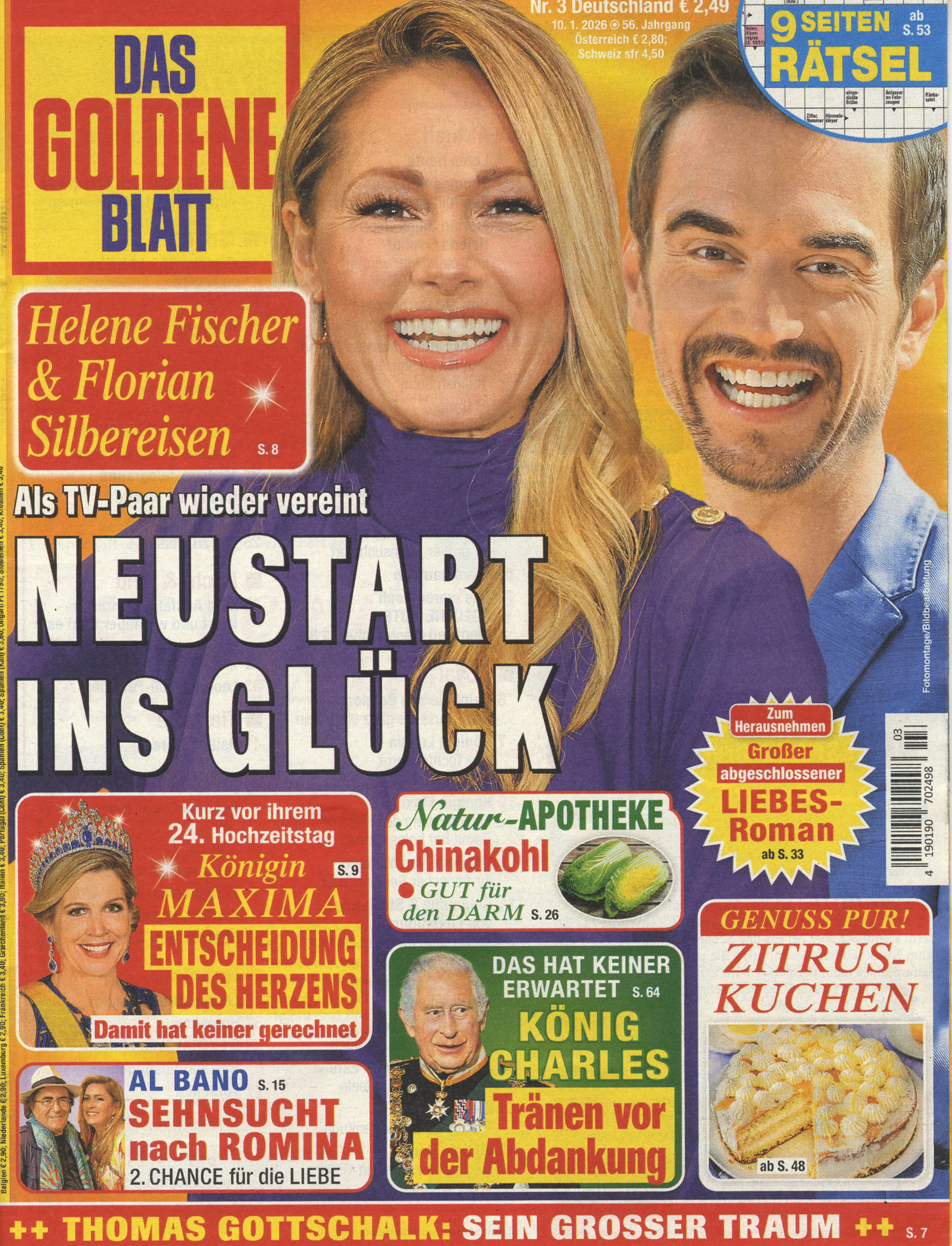 DAS GOLDENE BLATT-Wunschabo