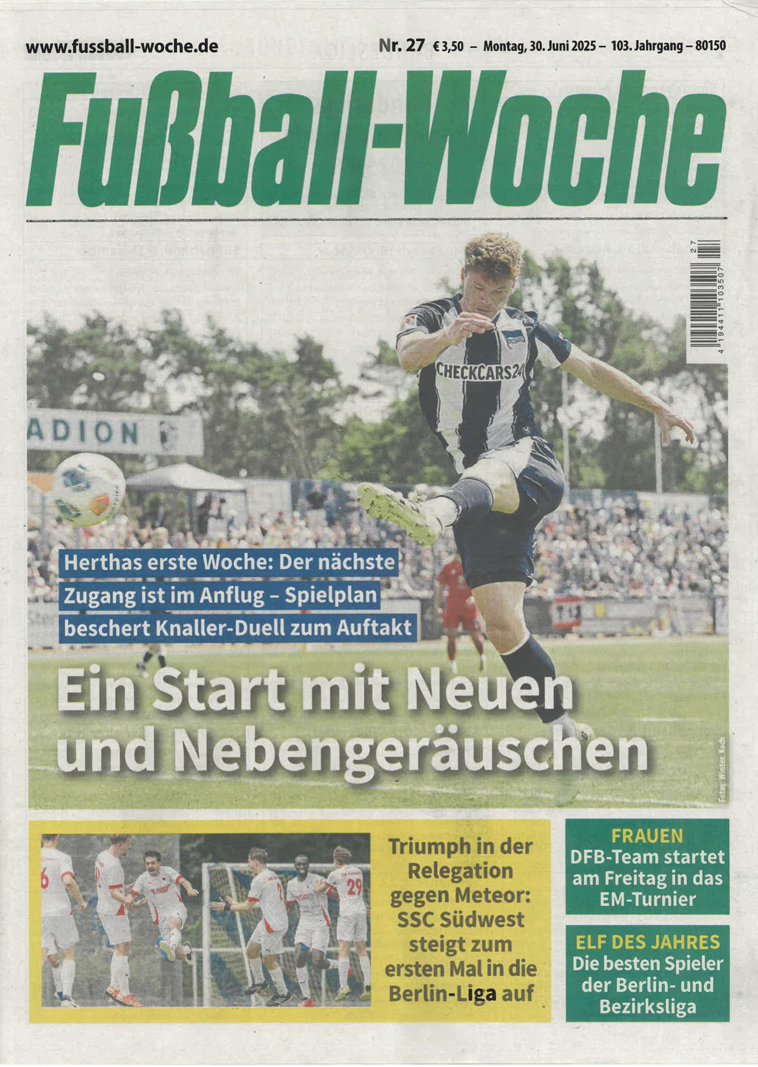 Fußball-Woche - Geschenkabo