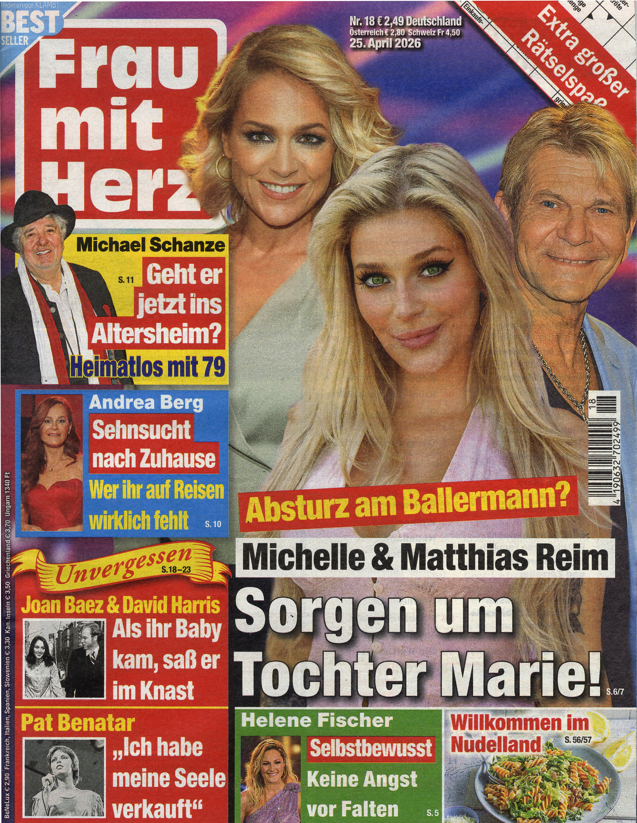 Frau mit Herz -Halbjahresabo