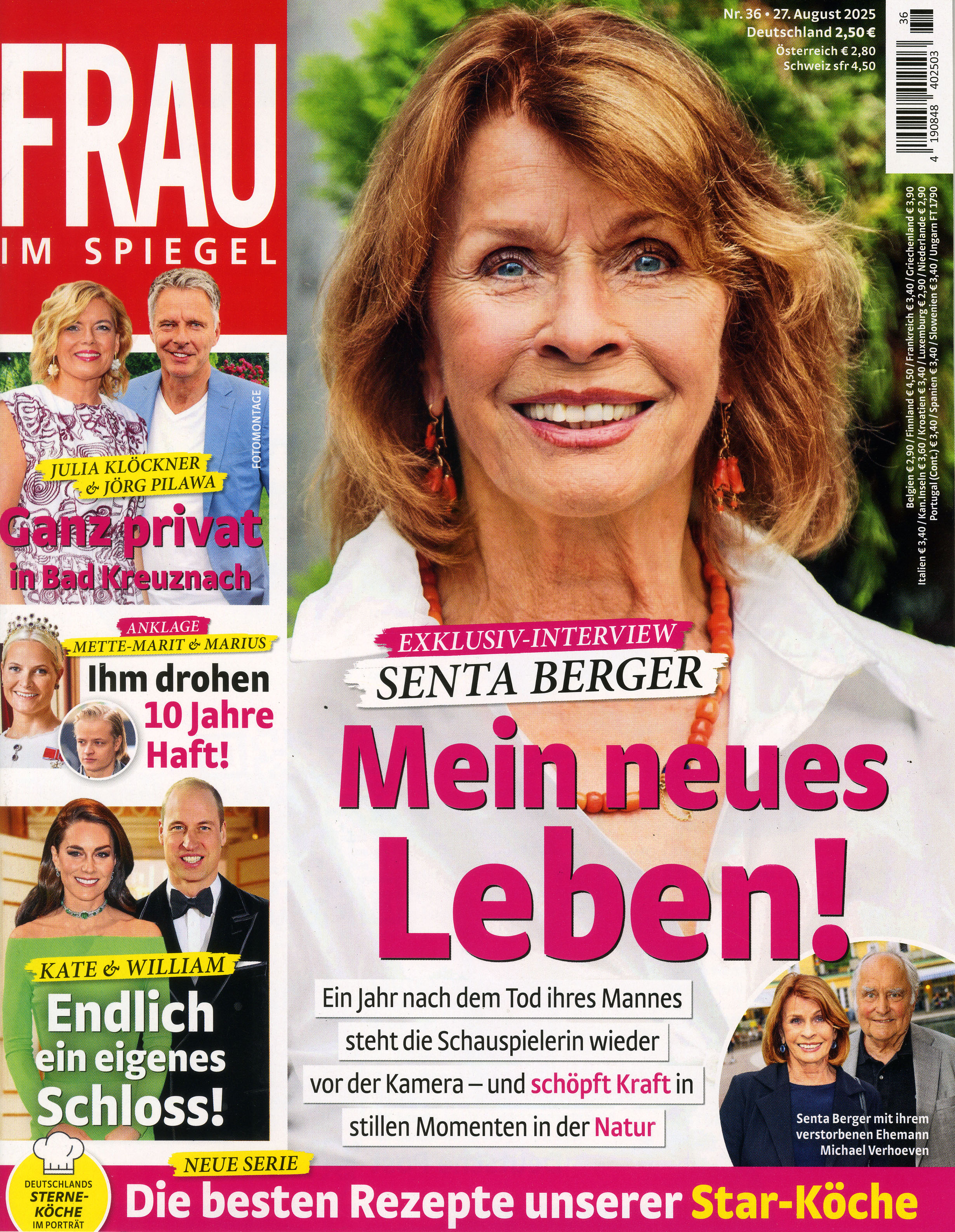 Frau im Spiegel -Jahresabo