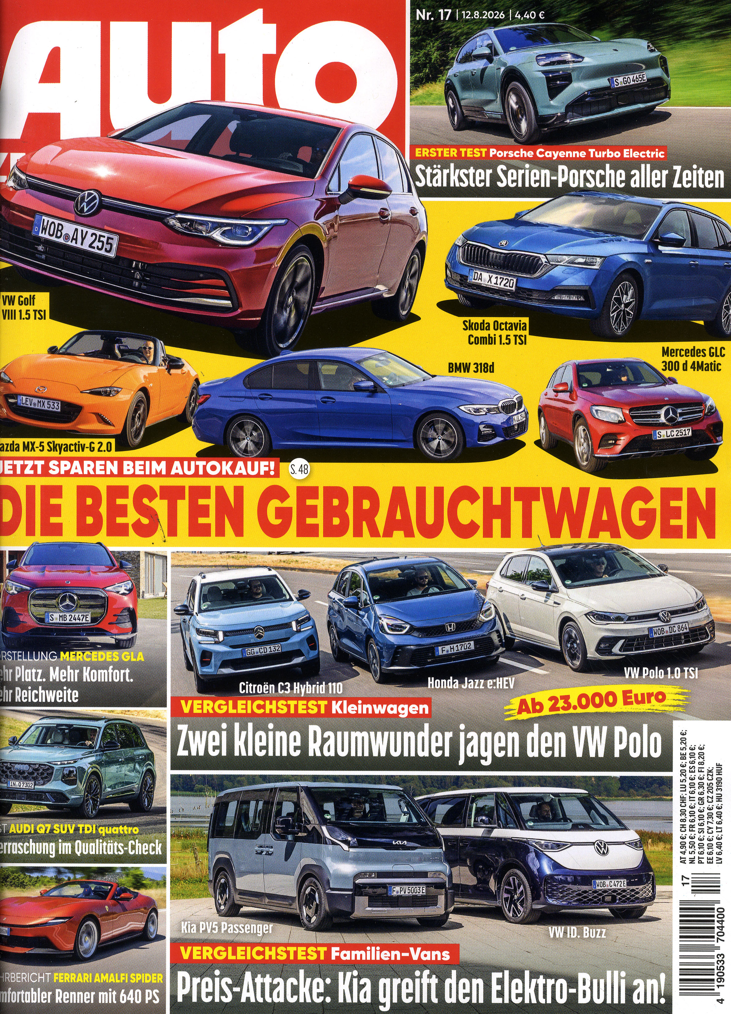 Auto Zeitung Wunschabo