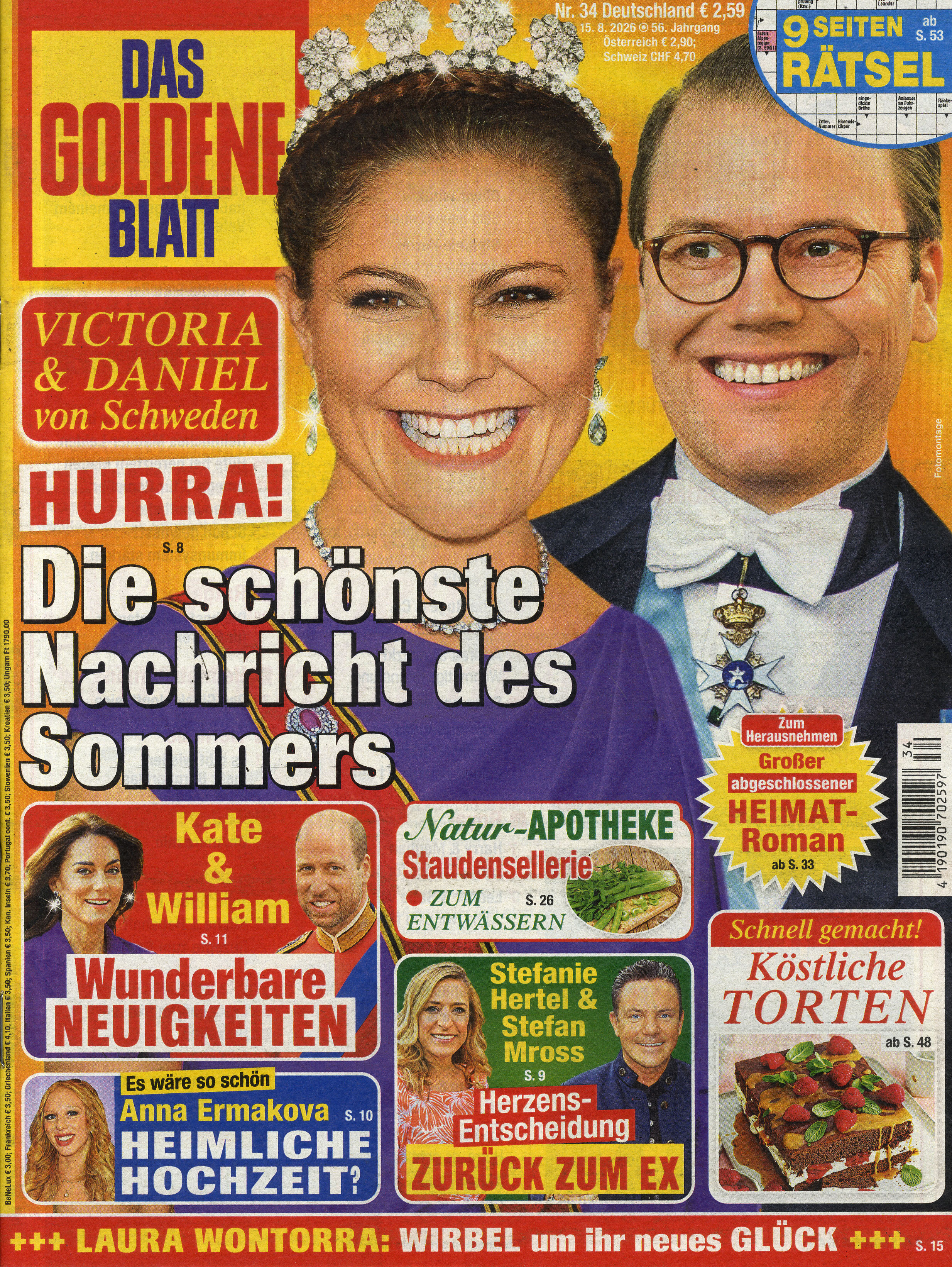 DAS GOLDENE BLATT-Wunschabo